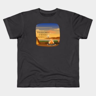 Campfire of Abundance Kids T-Shirt